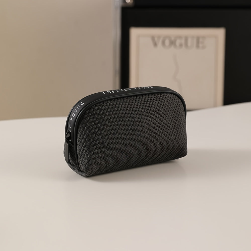 Women's Large-Capacity Cosmetic & Toiletry Bag - Portable Multi-Functional Storage Suitable for Travel,, Gym, Daily Use with Elegant Simple, Hygienic Toilet Holder, Compact for -Necessities Carrier