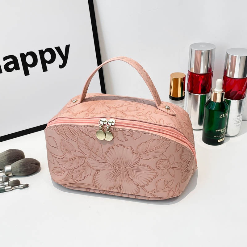 Waterproof Waterproof Suitable for Travel & Bathing Multi-Functional Cosmetic Bag & Makeup Brush Holder - Portable Waterproof Toilet with Storage for Toiletries, Shower, Compact for Daily Use, Hygienic