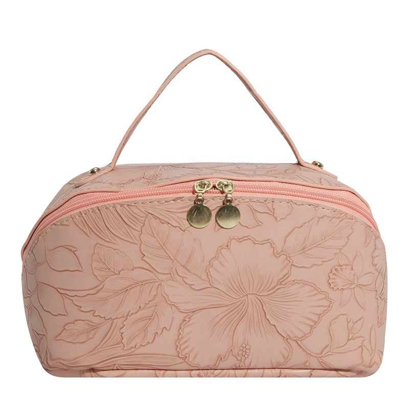 Waterproof Waterproof Suitable for Travel & Bathing Multi-Functional Cosmetic Bag & Makeup Brush Holder - Portable Waterproof Toilet with Storage for Toiletries, Shower, Compact for Daily Use, Hygienic