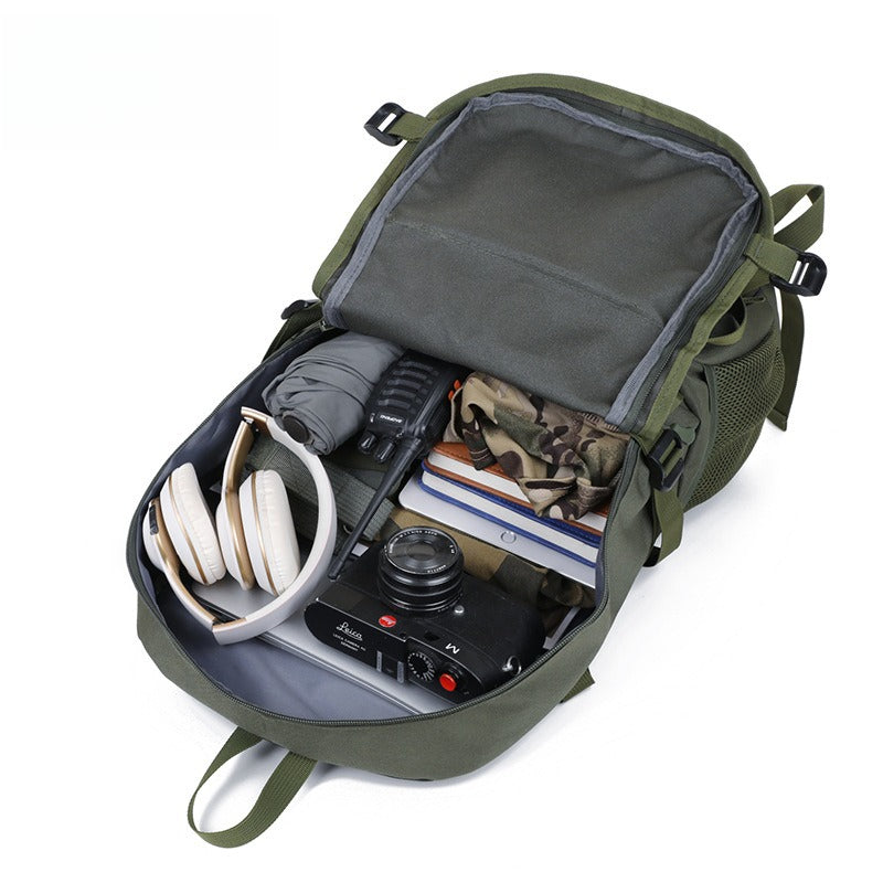 Lightweight And Spacious Hiking Travel Backpack, Versatile Outdoor Commuting Bag with a Neutral Design, Durable Storage for Various Scenarios