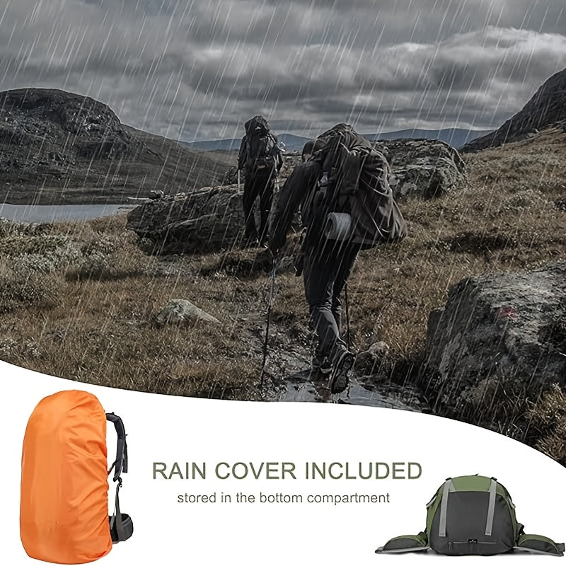 50-Liter Hiking Backpack for Camping, Lightweight And Suitable for Outdoor Use